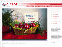 Tablet Screenshot of ciclop.ro